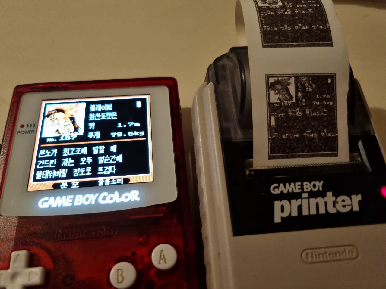 Printed entry on real hardware. Photo by Siph.